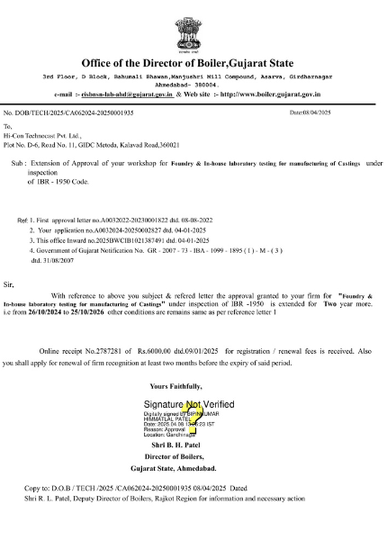 IBR CERTIFICATE UNIT-II