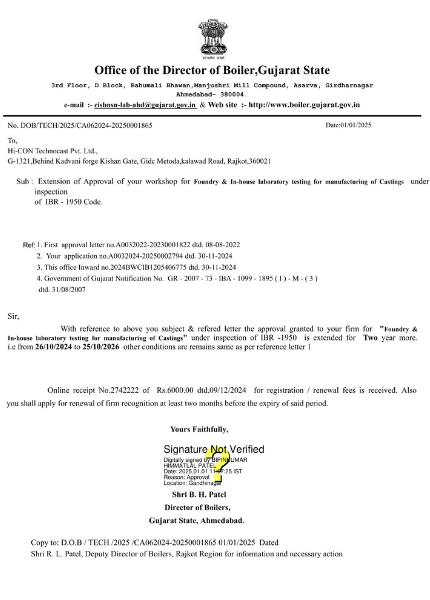 IBR CERTIFICATE UNIT-I